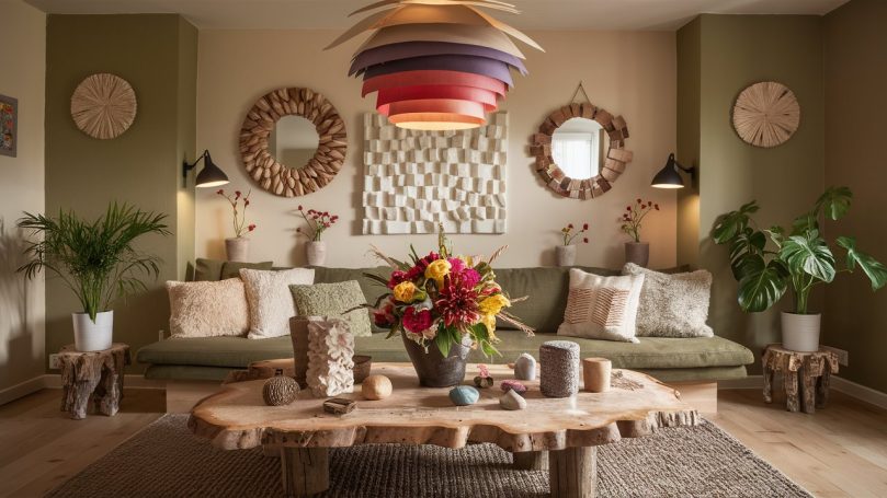 Décorations faites main pour la décorer son intérieur