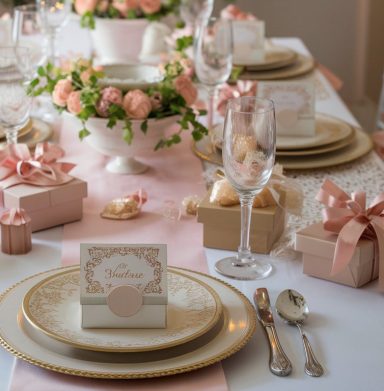 Décorations DIY pour un baptème